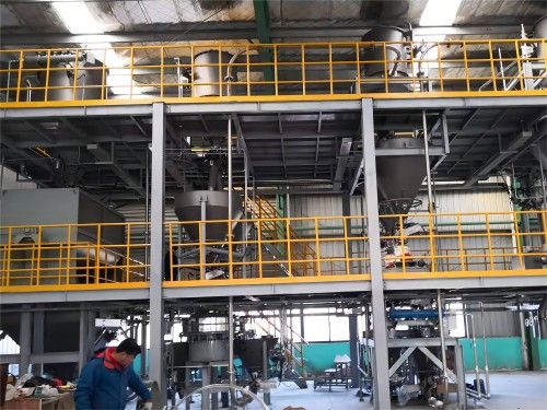 氣力輸送、混合、配料、篩分生產(chǎn)線